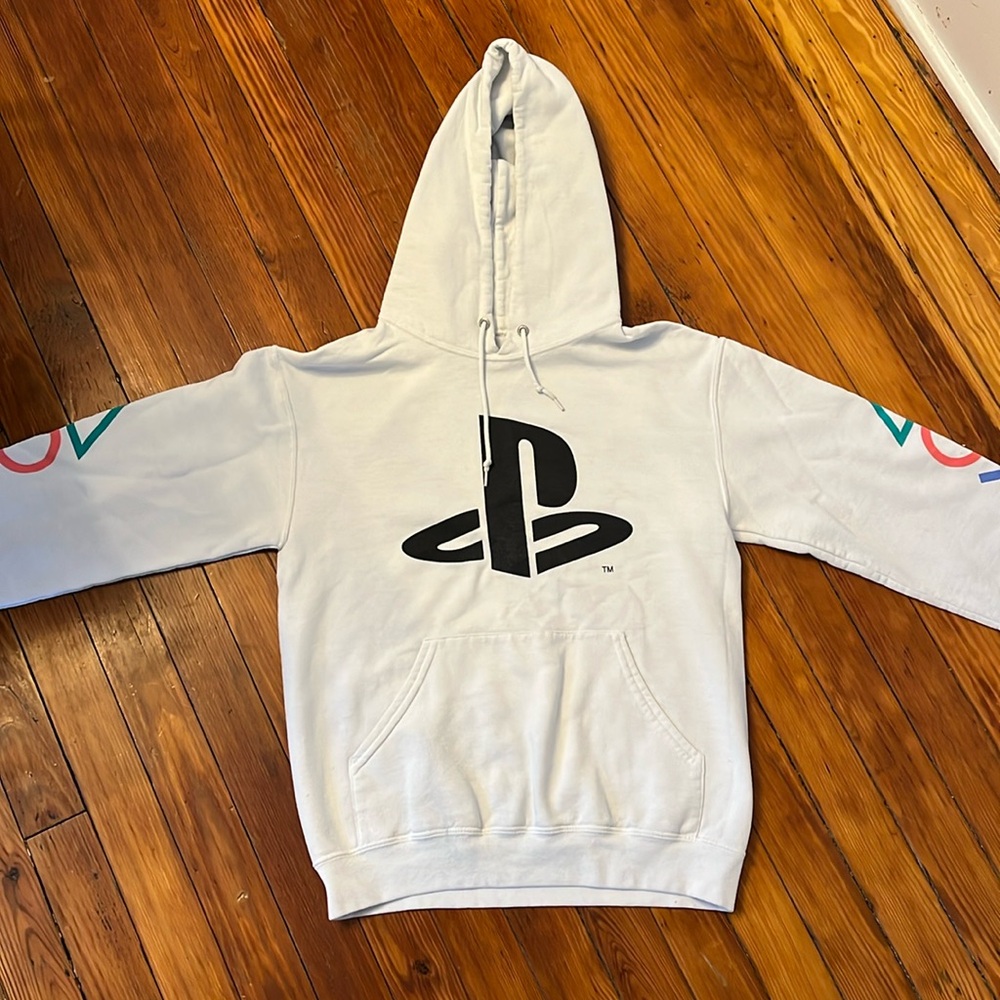 White Sony Playstation™ Sweatshirt